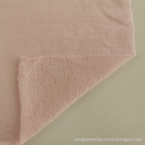 Wear Comfortably Breathable Fleece Cotton Fabric